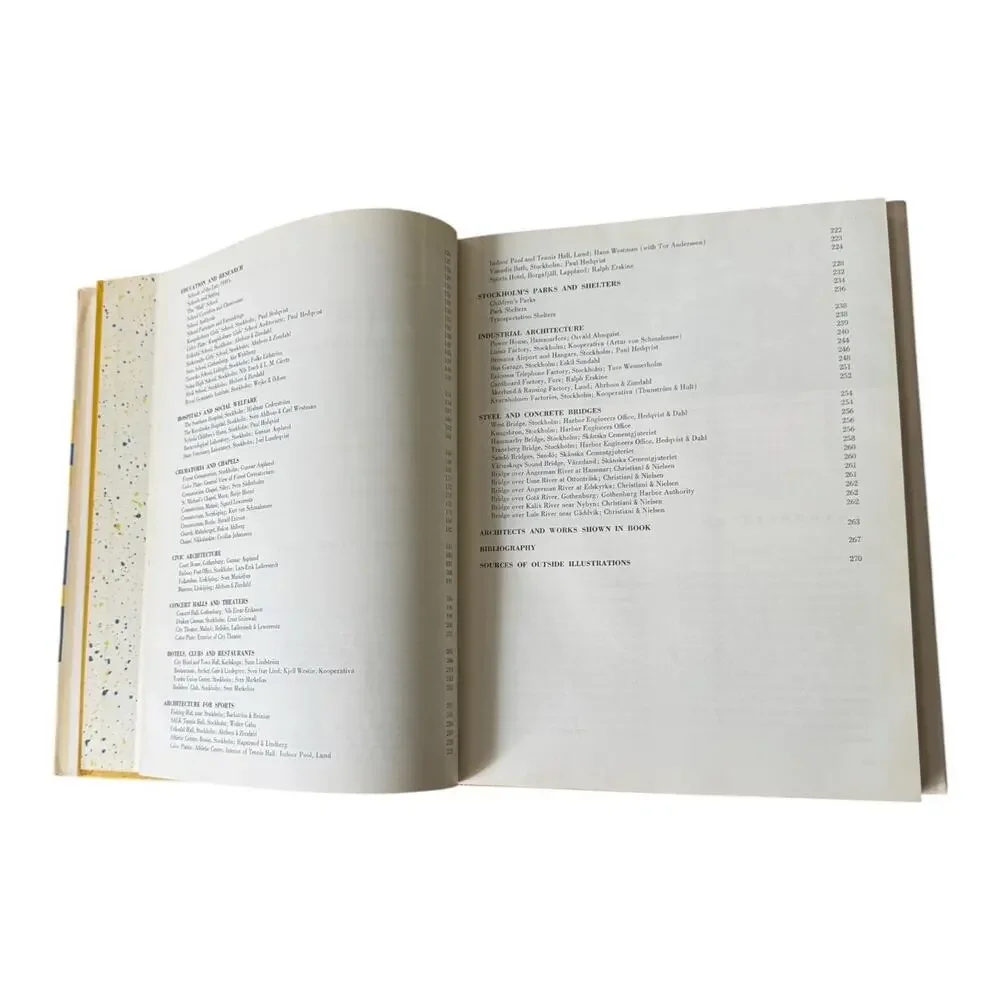 Sweden Builds G.E. Kidder Smith‎ Reinhold Architecture VTG Hardcover Book READ
